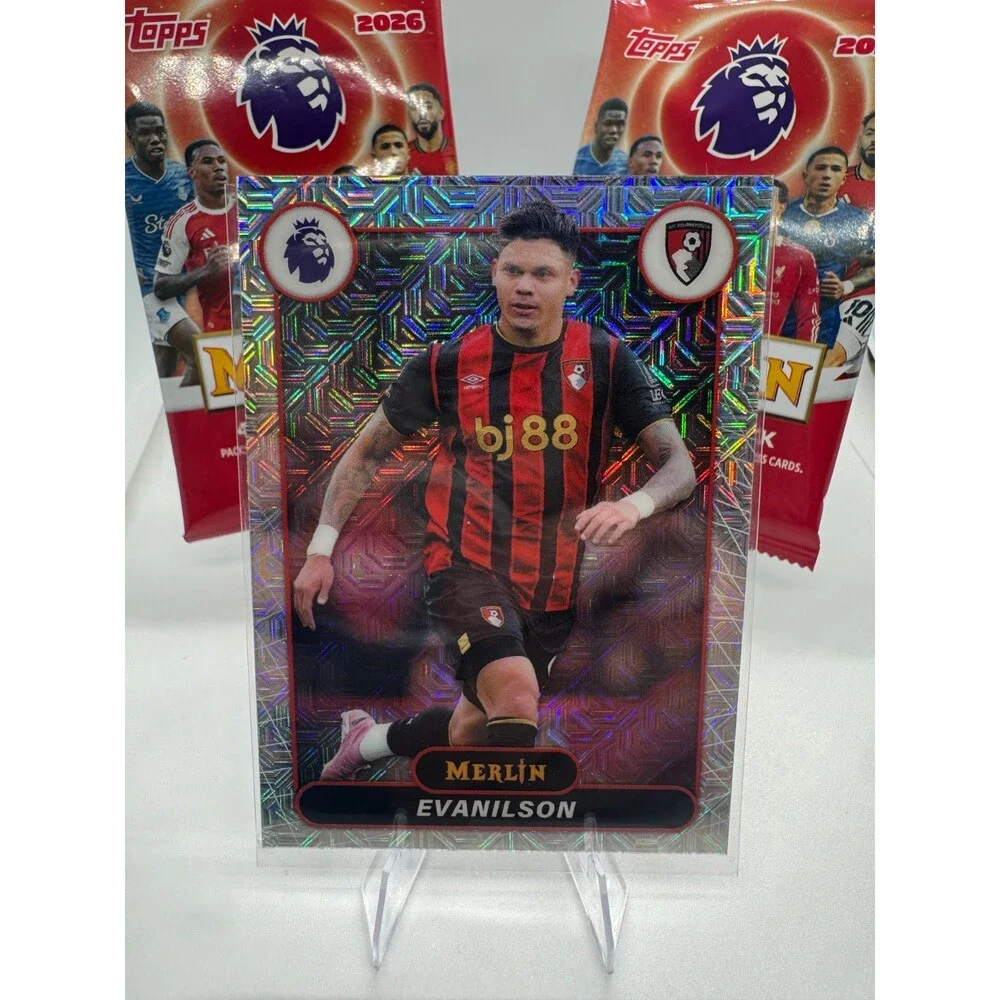 2026 Topps Merlin Premier League #6 Evanilson, AFC Bournemouthr mojo